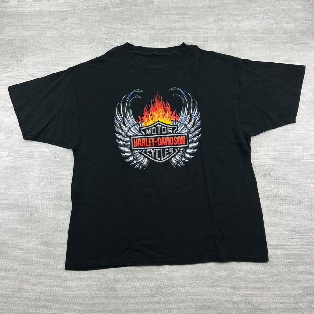 Vintage Harley Davidson Motor Shirt Size‎ XXL Black Reading PA Biker Motorcycle